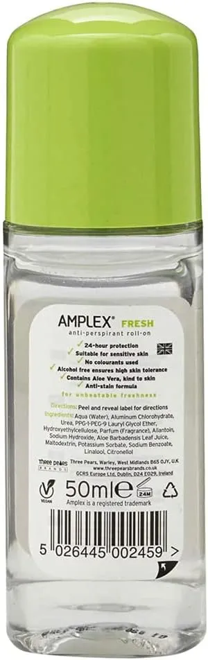 Amplex Fresh Anti-Perspirant Deodorant Roll-On 50ml