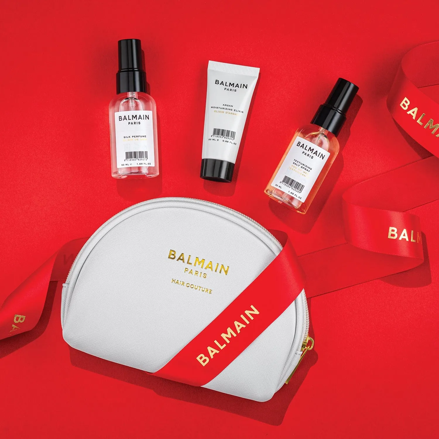 Balmain Love Collection Luxury Style Cosmetic Bag