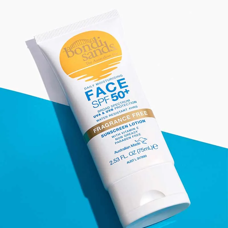 Bondi Sands SPF 50  Face Sunscreen Fragrance Free