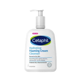 Cetaphil Hydrating Foaming Cream Cleanser 473ml