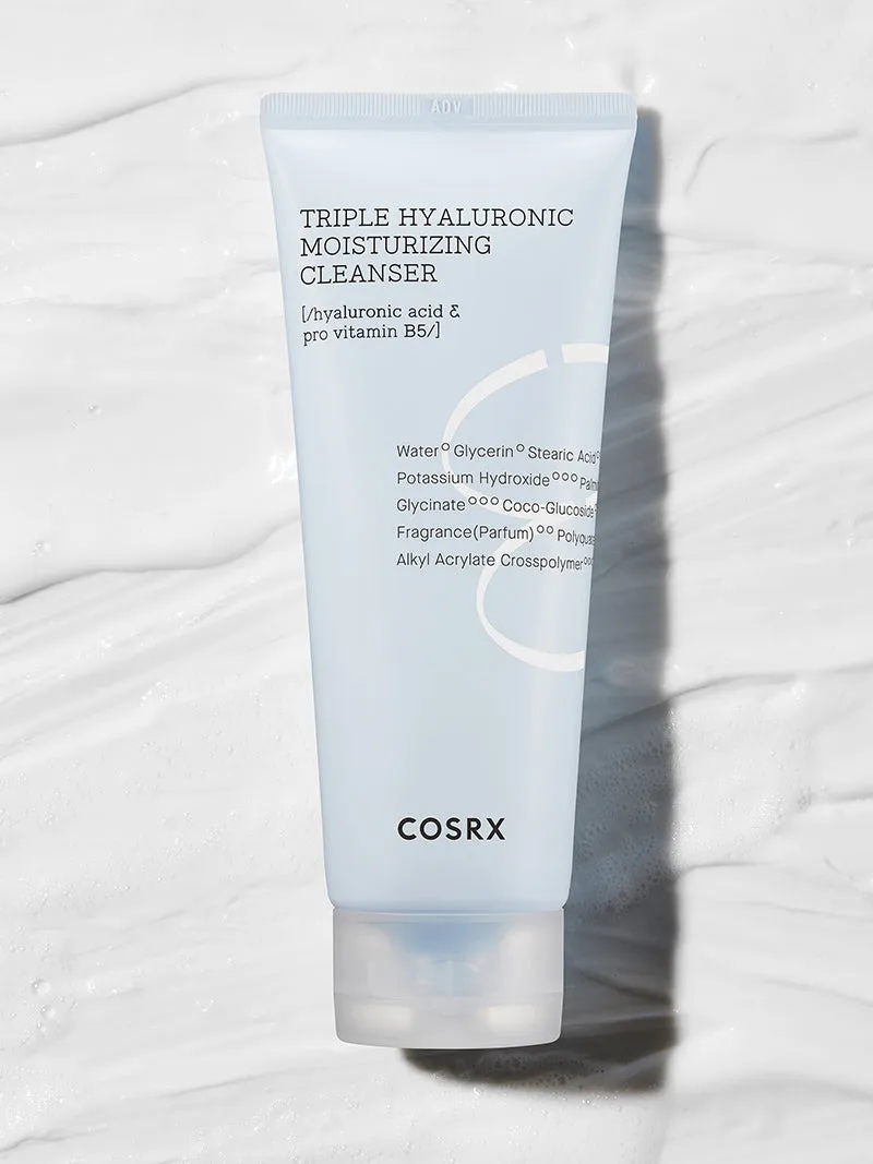 COSRX HYDRIUM TRIPLE HYALURONIC MOISTURIZING CLEANSER