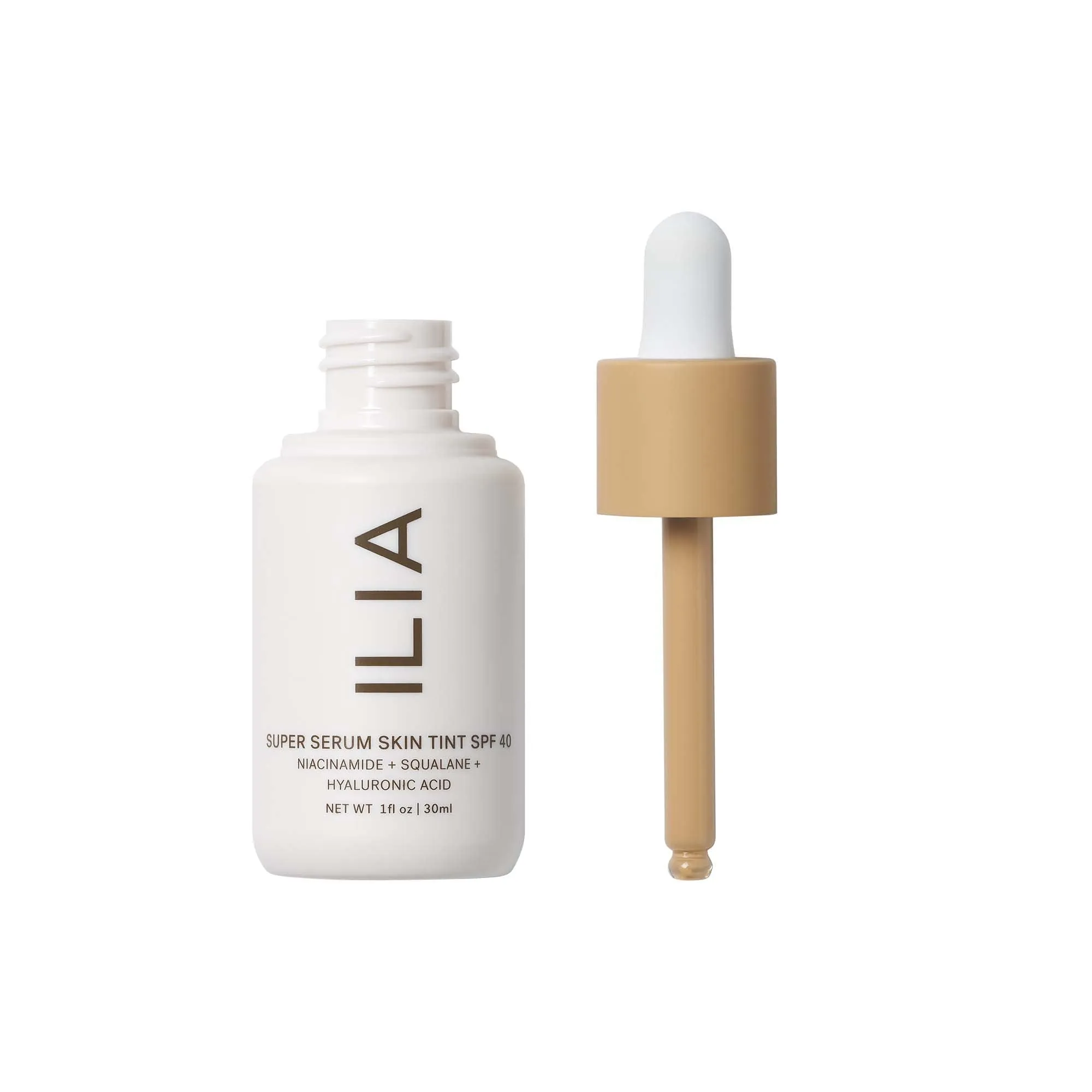 ILIA Beauty Super Serum Skin Tint Foundation SPF 40 - ST8 Shela, 1 oz Foundation