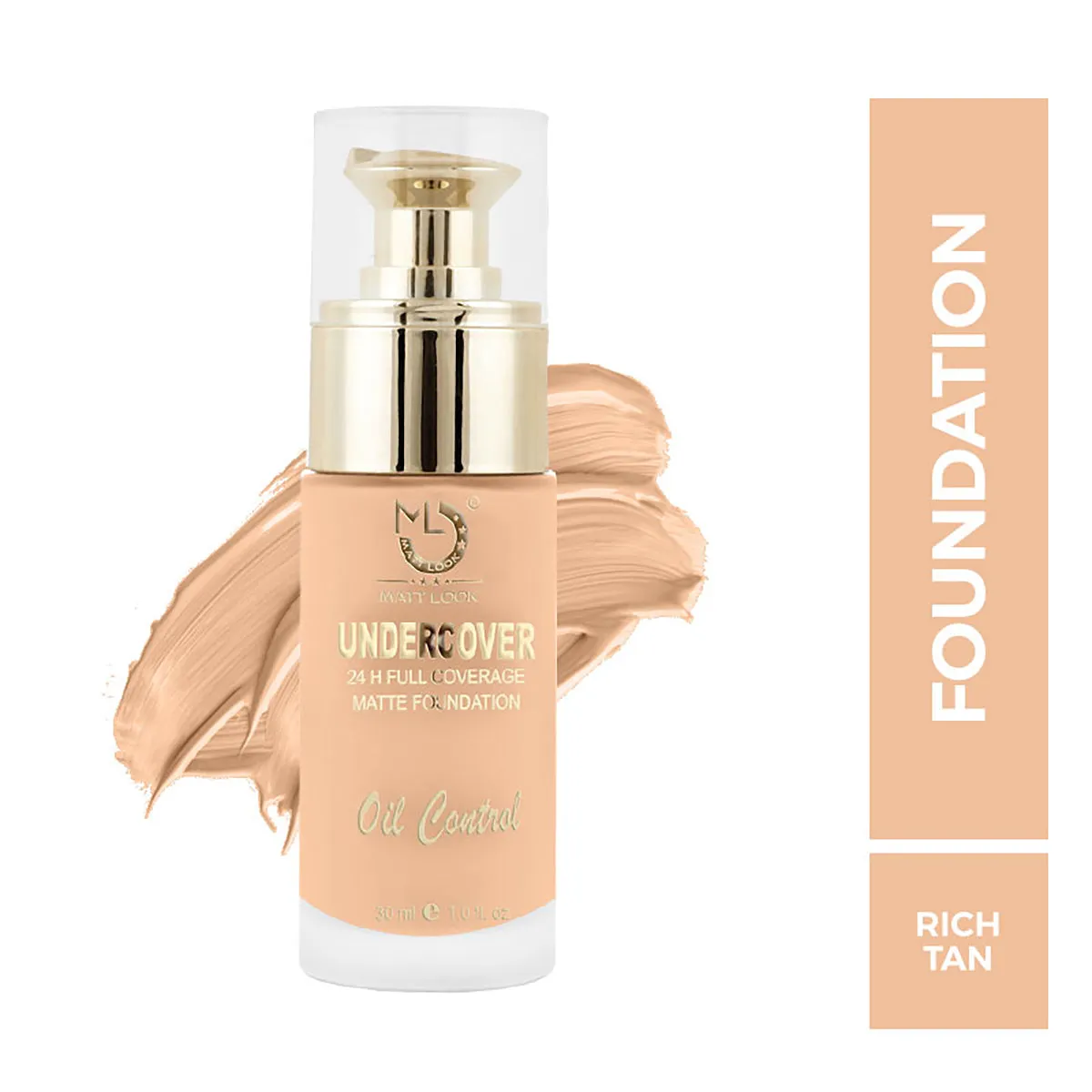 Mattlook Undercover Foundation With Light Weight Formula