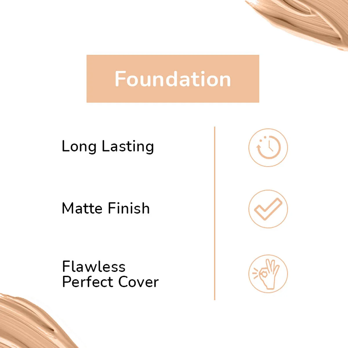 Mattlook Undercover Foundation With Light Weight Formula