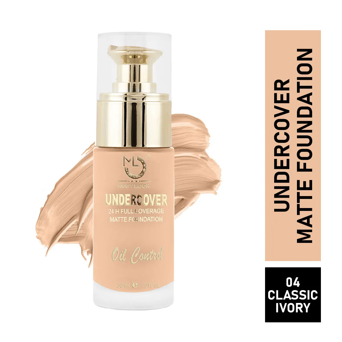 Mattlook Undercover Foundation With Light Weight Formula