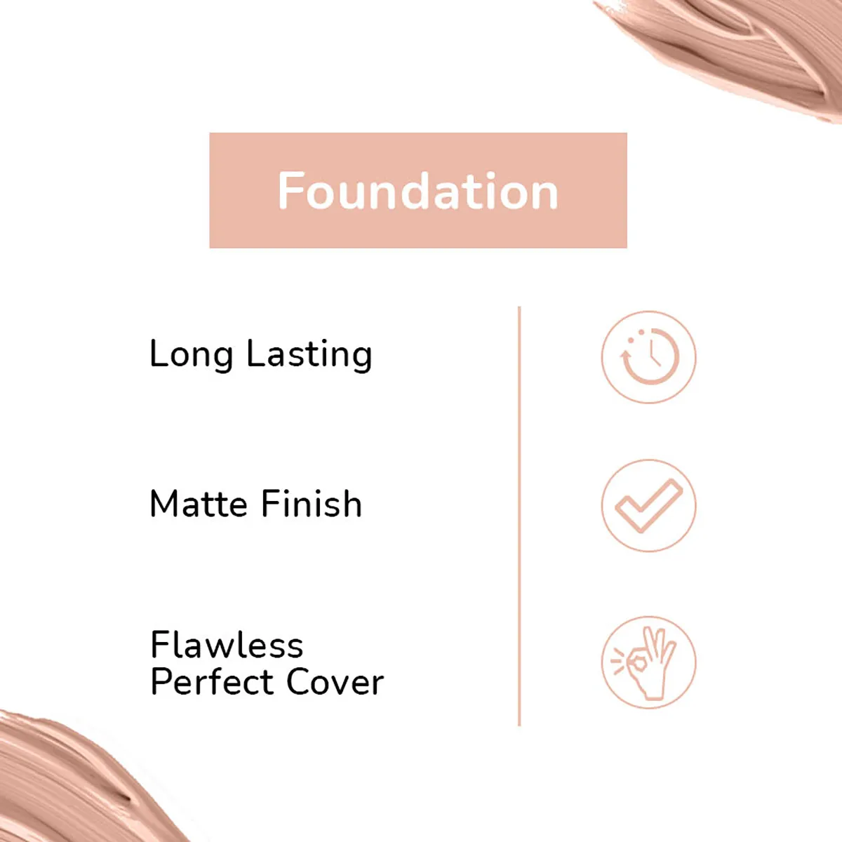 Mattlook Undercover Foundation With Light Weight Formula