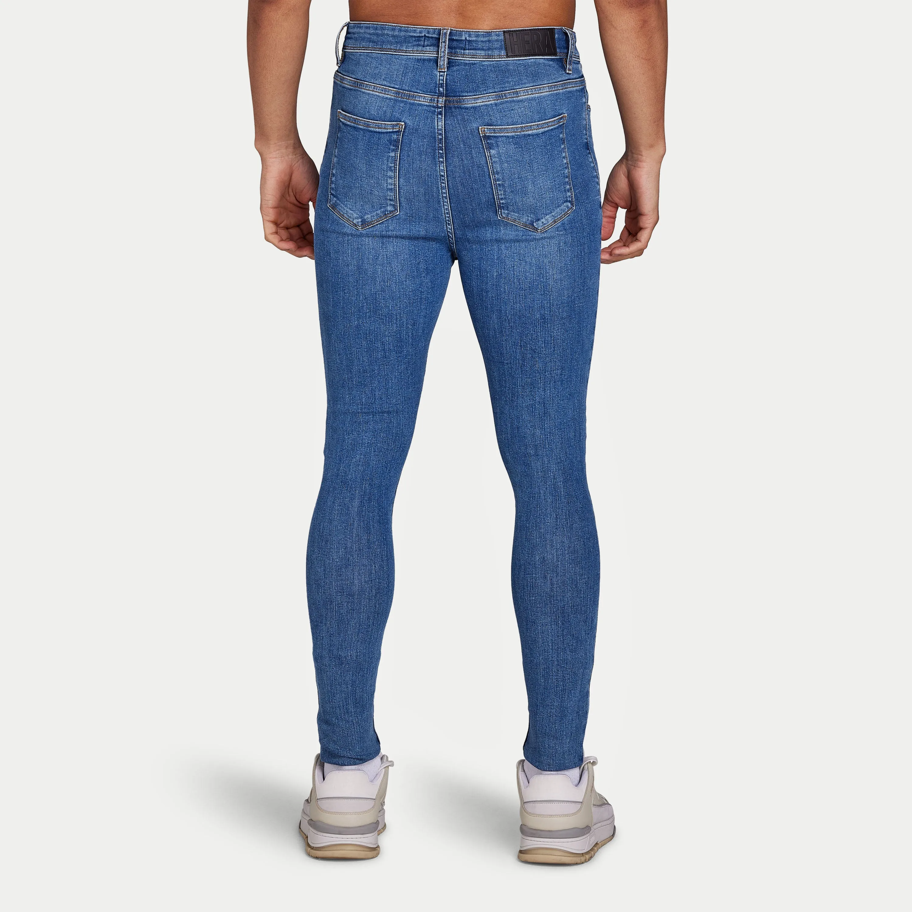 Mens Spray-on Jean - Mid Blue