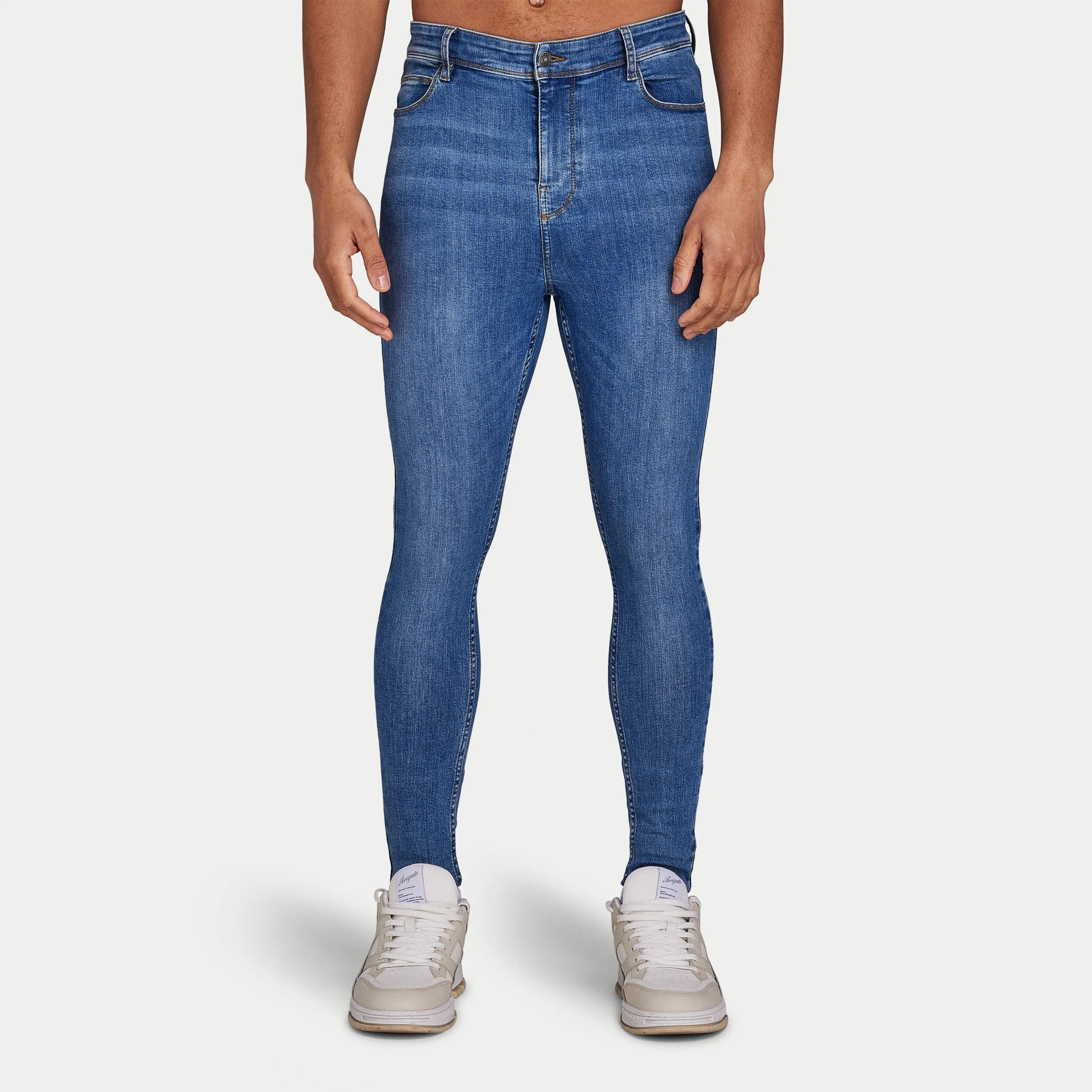 Mens Spray-on Jean - Mid Blue