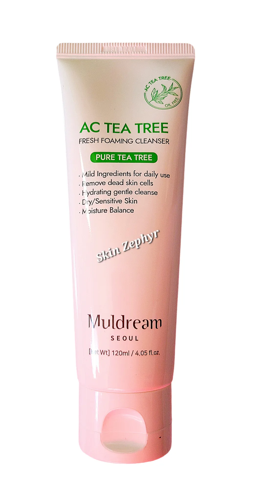 Muldream AC Tea Tree Fresh Foaming Cleanser