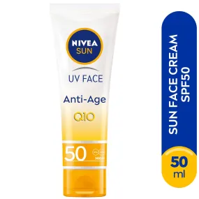 Nivea Sun Face Cream UV Anti-Age Sunscreen SPF50 - 50ml