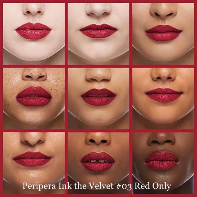 peripera - Ink The Velvet #03 Red Only