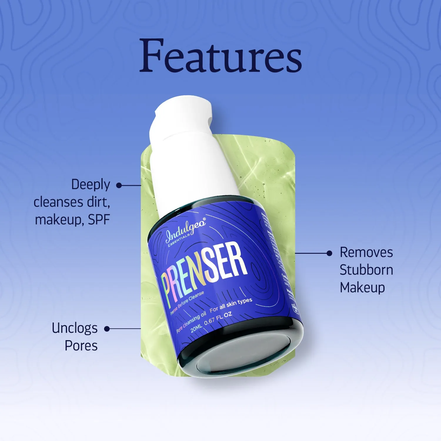 Prenser Mini – Pre Cleansing Makeup Removal Oil (20mL)