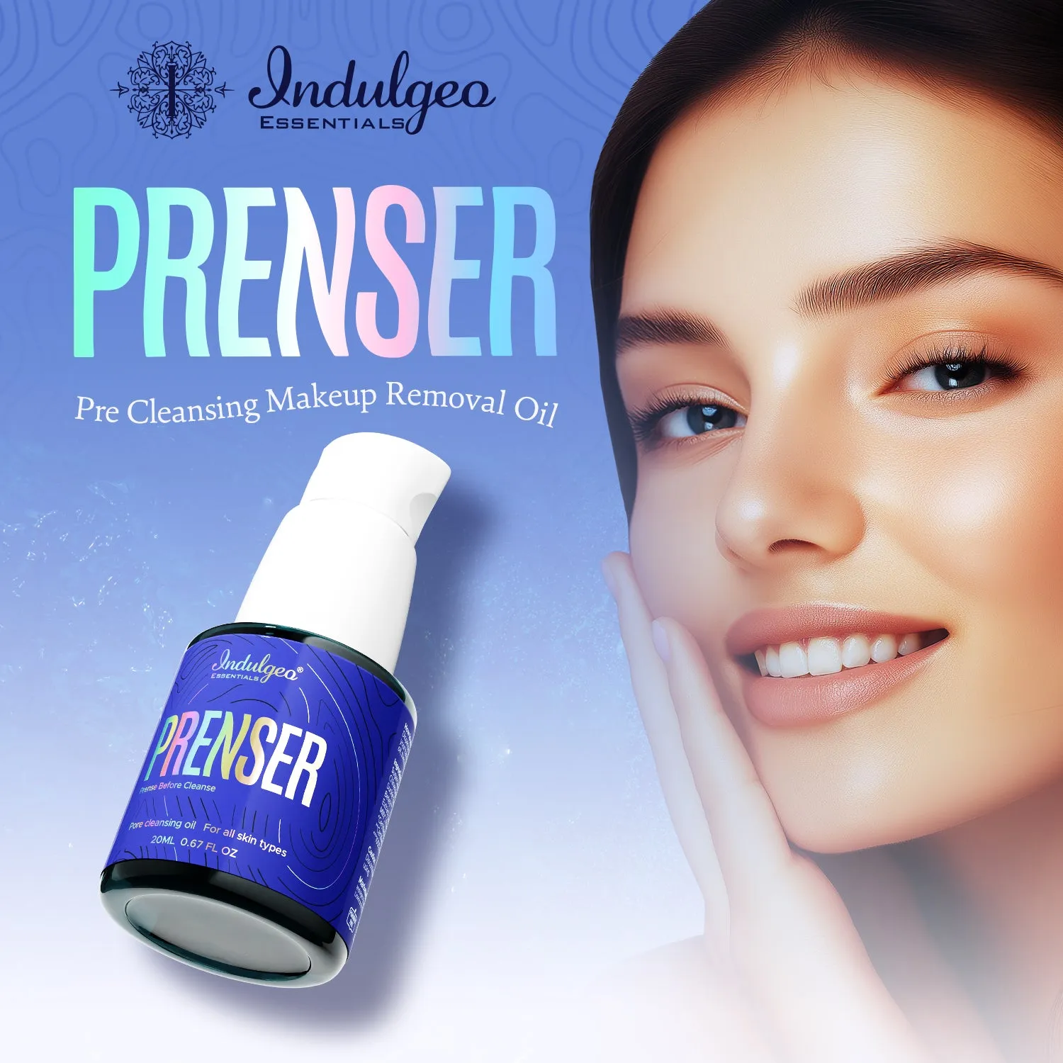 Prenser Mini – Pre Cleansing Makeup Removal Oil (20mL)