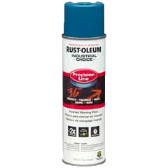 Rust-Oleum® Water-Based Precision Line Marking Paint Blue (17 Oz, Blue)