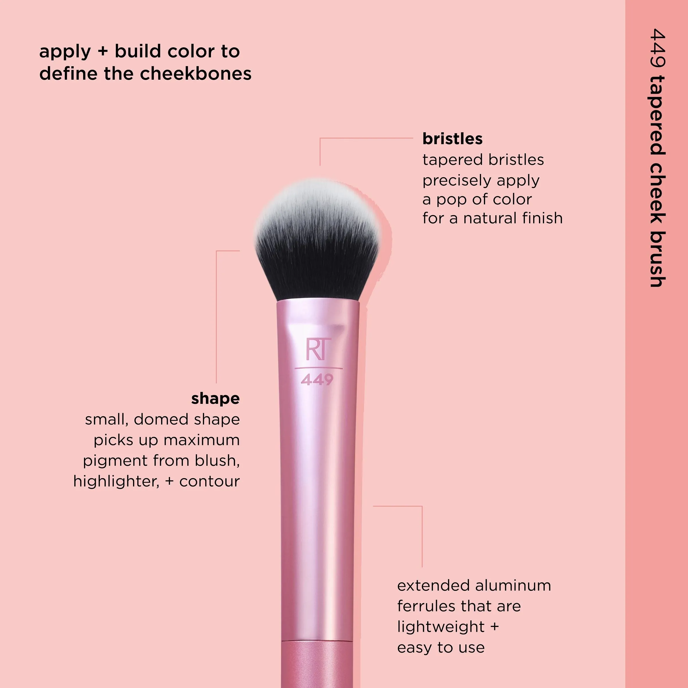 Tapered Cheek Makeup Brush