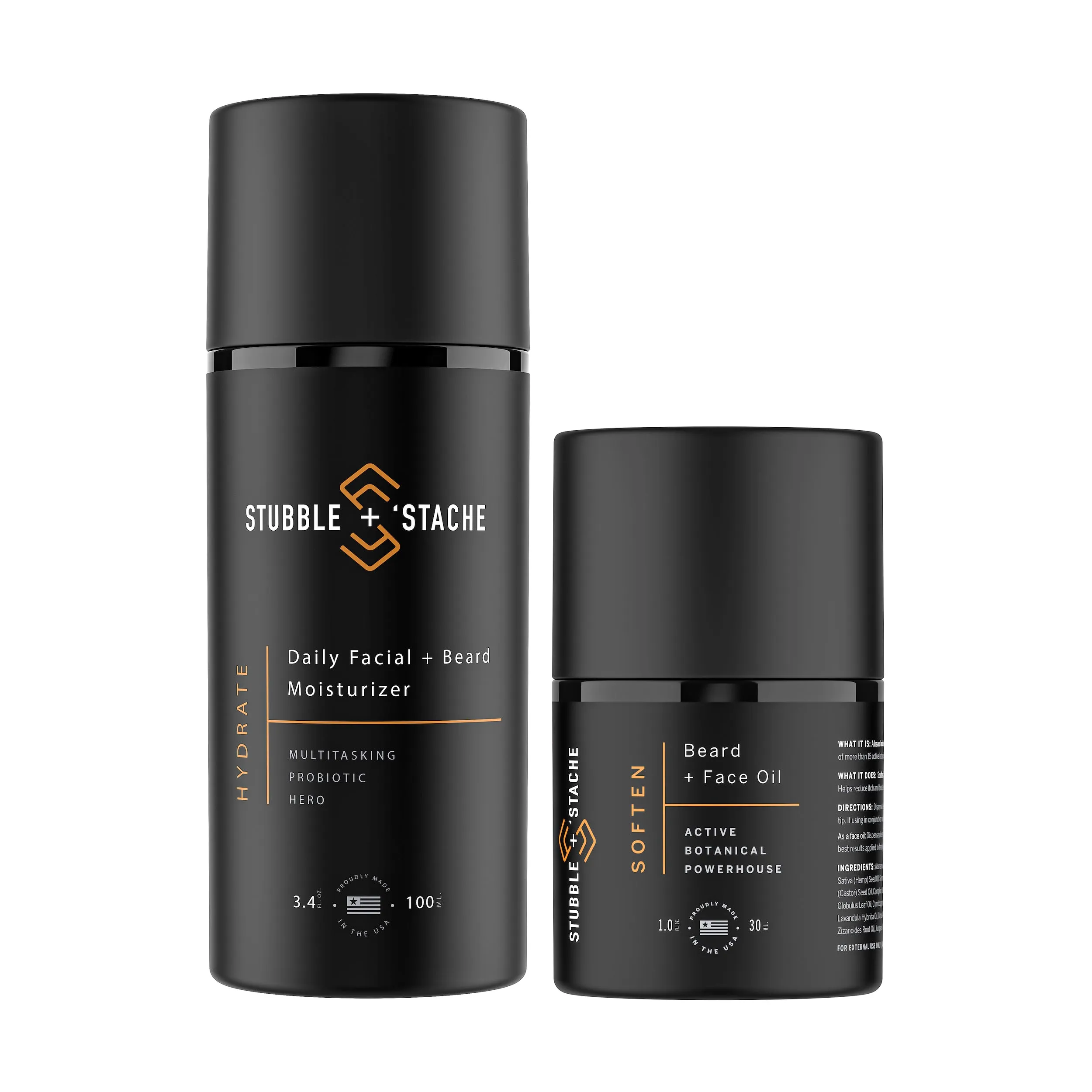 The "Grow Big or Grow Home" Duo: Beard Oil   Daily Moisturizer