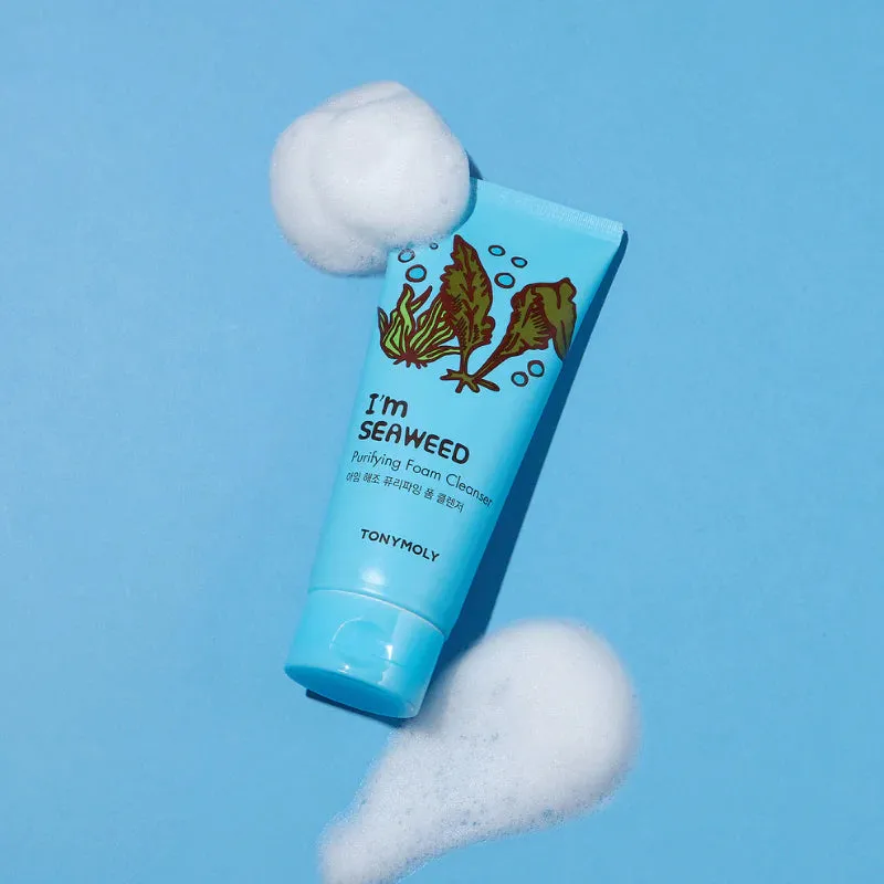 TONYMOLY I’m Seaweed Foam Cleanser غسول البشرة بالاعشاب البحرية