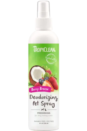 Tropiclean Berry Breeze Deodorizing Pet Spray