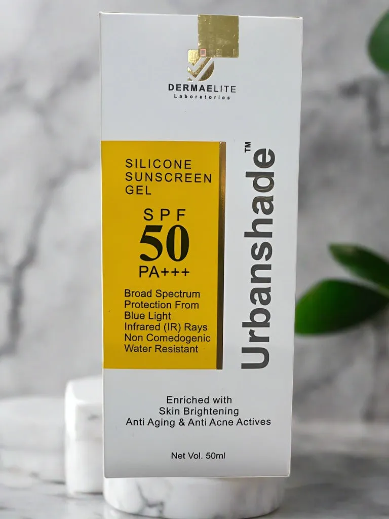 Urbanshade Silicone sunscreen gel SPF 50 PA    