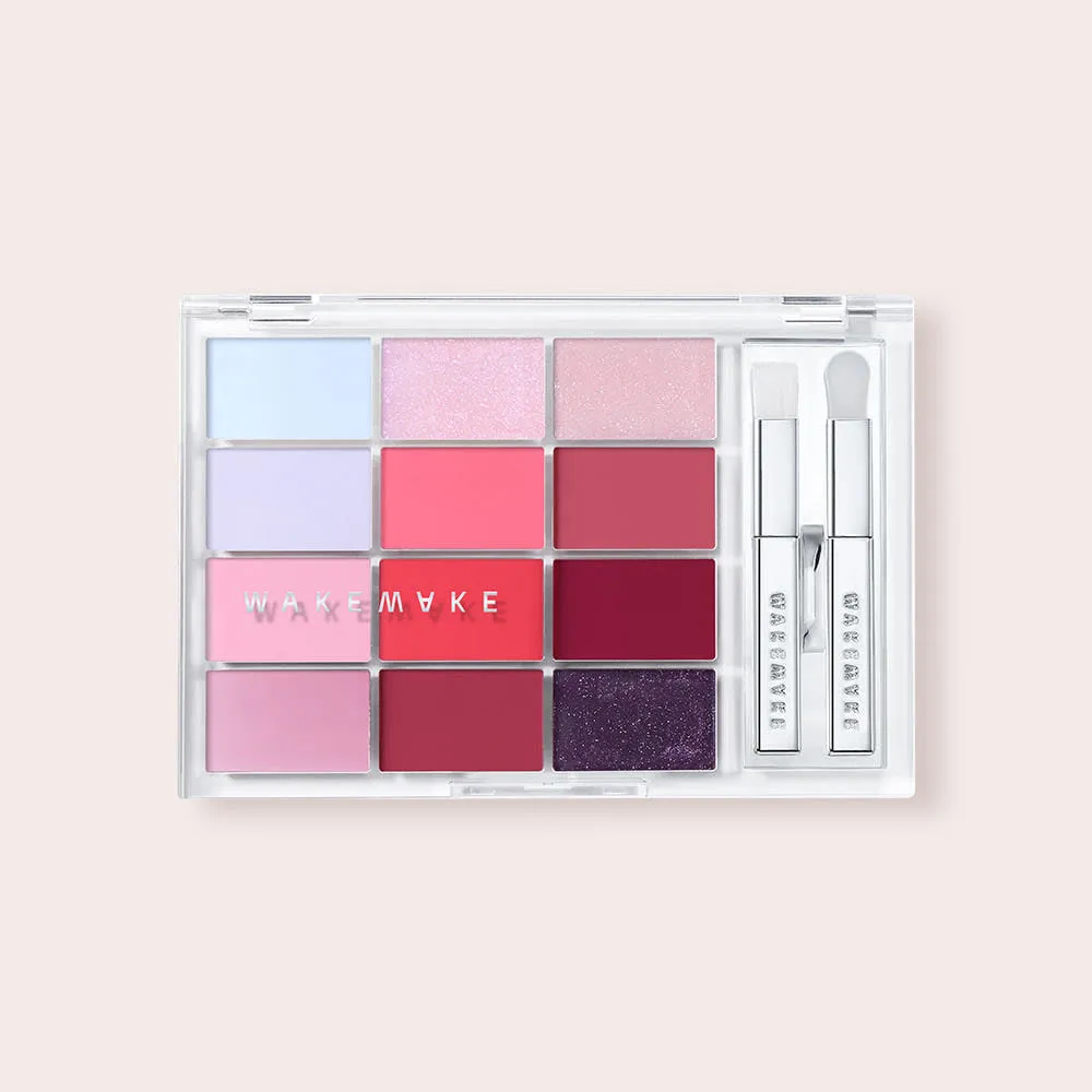 WAKEMAKE Soft Coloring Lip Palette 12g